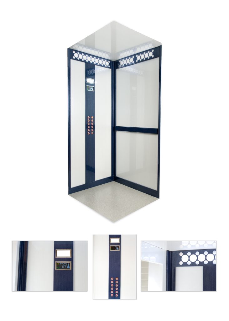 CABINA ASCENSOR MODEL IRIS — poza 2